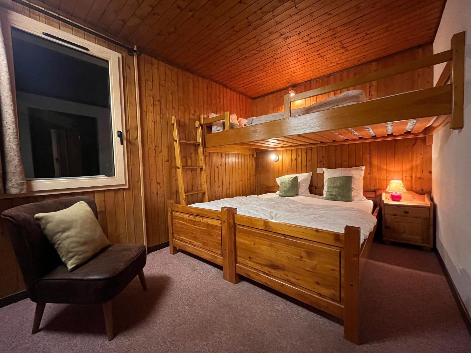 Grand Chalet - Appartement 5Pax Au Pied Des Pistes - Parking - Skiroom - Cheminee Decorative- Balcons Тинь Экстерьер фото