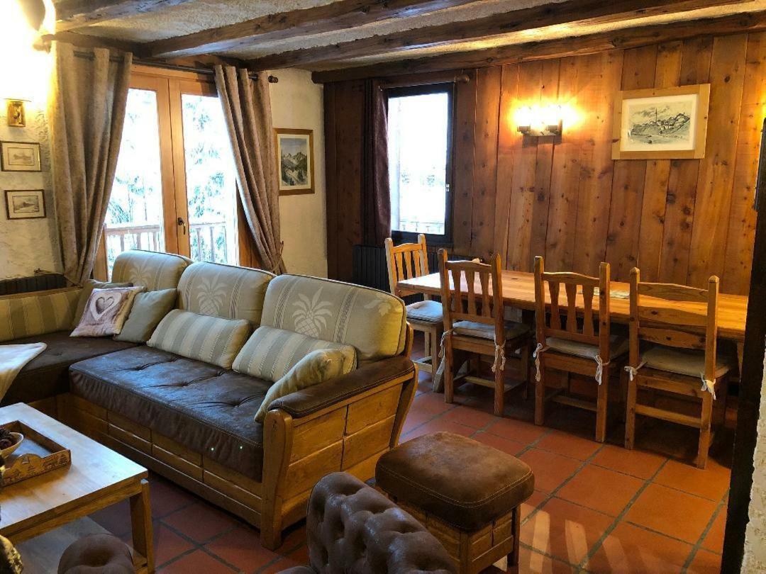 Grand Chalet - Appartement 5Pax Au Pied Des Pistes - Parking - Skiroom - Cheminee Decorative- Balcons Тинь Экстерьер фото